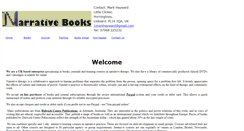 Desktop Screenshot of narrativebooks.co.uk