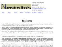 Tablet Screenshot of narrativebooks.co.uk